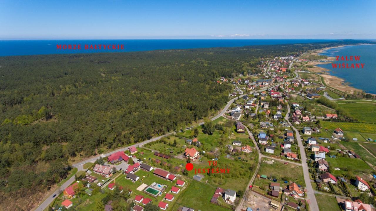 Domki Pod Zlotym Debem Kąty Rybackie Exteriér fotografie
